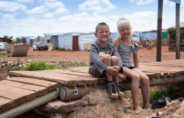 white squatters South Africa